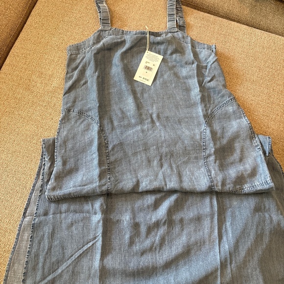 Splendid Collection long chambray shift dress MEDIUM - Picture 1 of 6